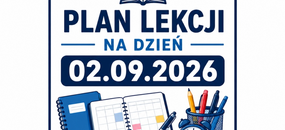 PLAN ZAJĘĆ - NA DZIEŃ 02.09.2026