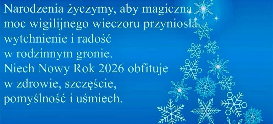 Zdrowych i wesołych Świąt Bożego Narodzenia